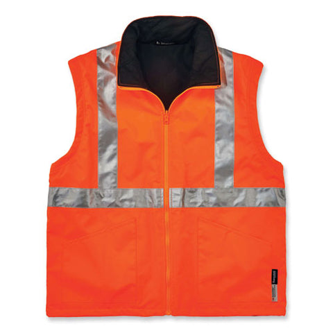 Glowear 8385 Class 3 Hi-vis 4-in-1 Jacket, 5x-large, Orange