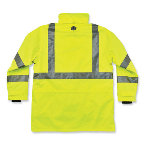 Glowear 8385 Class 3 Hi-vis 4-in-1 Jacket, X-large, Lime