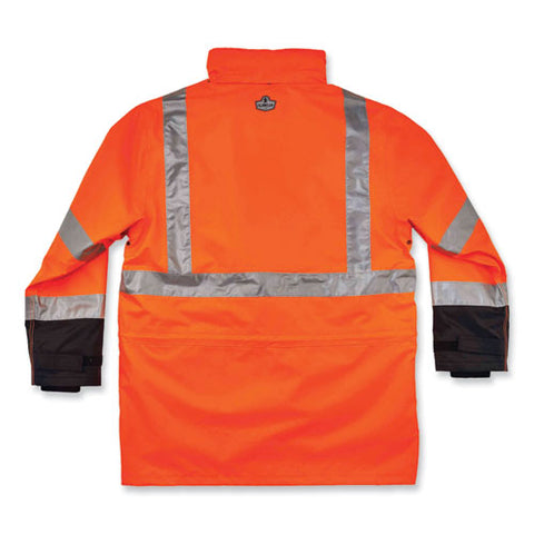 Glowear 8388 Class 3/2 Hi-vis Thermal Jacket Kit, X-large, Orange