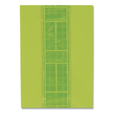 Glowear 8140ba Class 1 Breakaway Sash, Polyester, 3x-large Plus, Lime