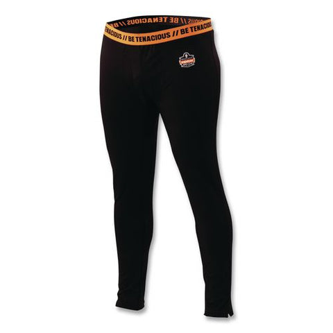 N-ferno 6480 Midweight Base Layer Pants, 4x-large, Black