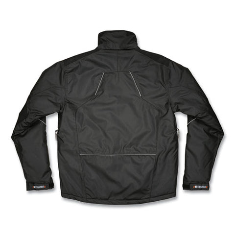 N-ferno 6467 Winter Work Jacket With 300d Polyester Shell, 3x-large, Black