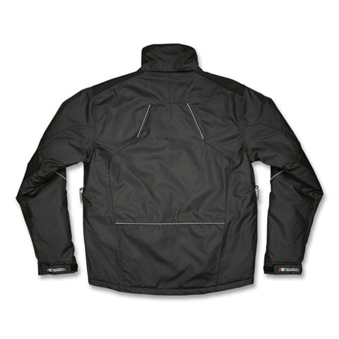 N-ferno 6467 Winter Work Jacket With 300d Polyester Shell, 4x-large, Black