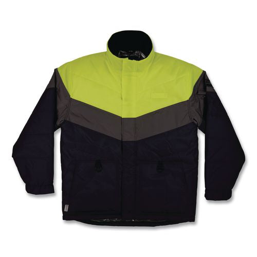 N-ferno 6464 Insulated Freezer Jacket With Amplifire Heat Reflective Lining, 2x-large, Navy