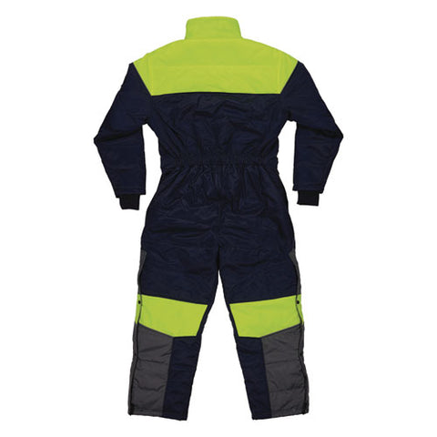 N-ferno 6475 Insulated Freezer Coverall, X-small, Navy