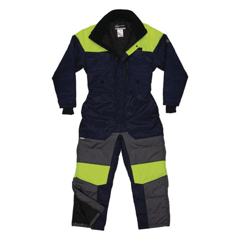 N-ferno 6475 Insulated Freezer Coverall, X-large, Navy