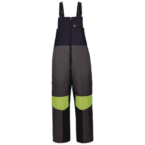 N-ferno 6477 Insulated Cooler Bib Overall, 3x-large, Navy