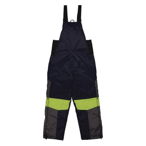 N-ferno 6477 Insulated Cooler Bib Overall, 4x-large, Navy