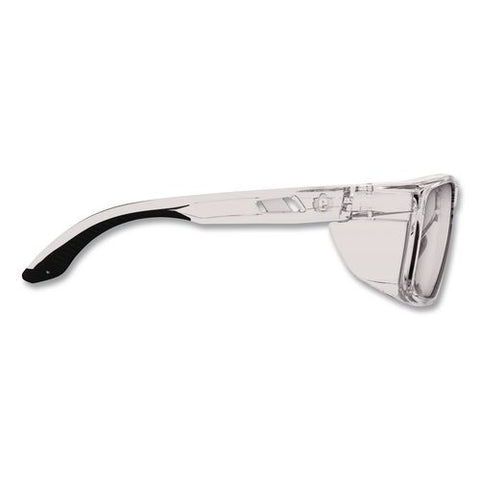 Skullerz Sixten Anti-scratch Enhanced Anti-fog Safety Glasses With Side Shields, Clear Full Frame, Clear Dual Lens