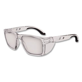 Skullerz Sixten Anti-scratch Enhanced Anti-fog Safety Glasses With Side Shields, Clear Full Frame, Clear Dual Lens