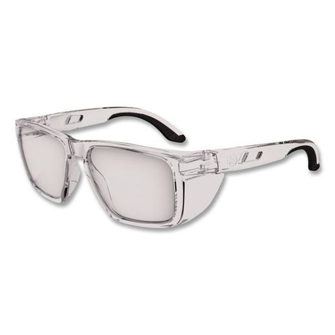 Skullerz Sixten Anti-scratch Enhanced Anti-fog Safety Glasses With Side Shields, Clear Full Frame, Clear Dual Lens