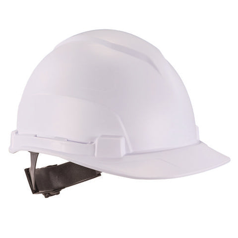 Skullerz 8967 Class E Lightweight Cap-style Hard Hat, 6-point Rachet Suspension, White