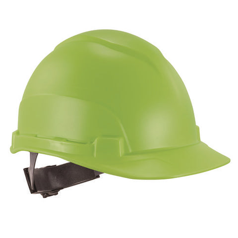 Skullerz 8967 Class E Lightweight Cap-style Hard Hat, 6-point Rachet Suspension, Lime