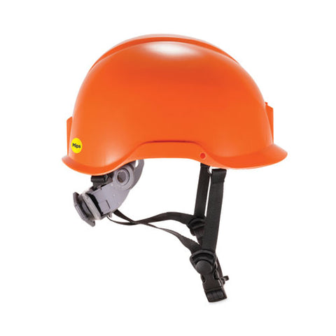 Skullerz 8974-mips Class E Safety Helmet With Mips Elevate Ratchet Suspension, Orange