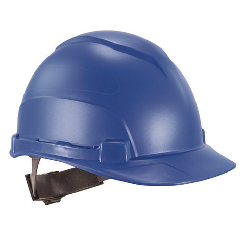 Skullerz 8967 Class E Lightweight Cap-style Hard Hat, 6-point Rachet Suspension, Blue