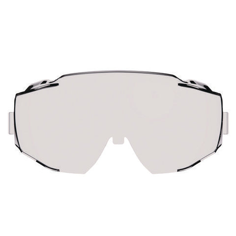 Skullerz Modi Otg Anti-scratch And Enhanced Anti-fog Safety Goggles Replacement Lens, Clear