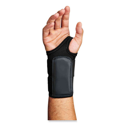 Proflex 4010 Double Strap Wrist Support, X-large, Fits Left Hand, Black