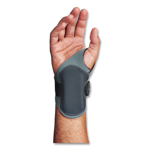 Proflex 4020 Lightweight Wrist Support, 2x-large, Fits Left Hand, Gray