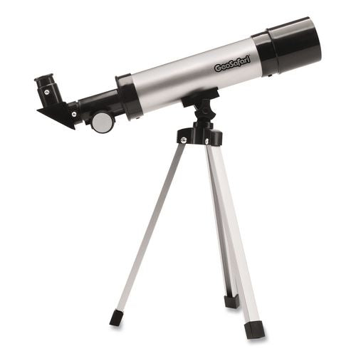 Geosafari Vega 360 Telescope, 2 Elements, 18x To 67x Magnification, 50 Mm Aperture, 360 Mm Focal Length, White