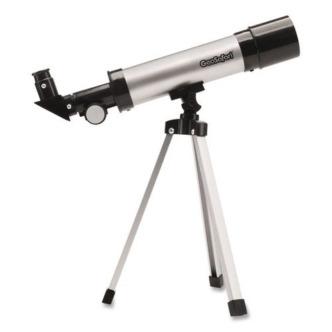 Geosafari Vega 360 Telescope, 2 Elements, 18x To 67x Magnification, 50 Mm Aperture, 360 Mm Focal Length, White