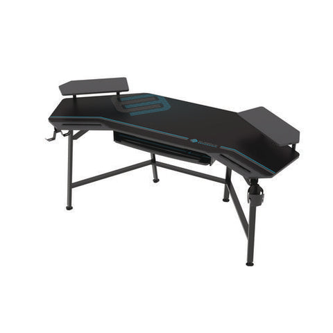 Aero Gaming Desk, 72.06" X 23.63" X 38", Black