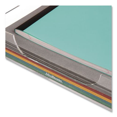 Acrylic Desk Tray, 10.25" X 12.5" X 2", Clear