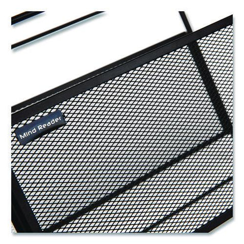 Hanging File Folder Organizer, Letter Size, 13" Long, Black