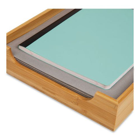 Desk Tray, 1 Section, Letter Size Files, 10.25 X 12.5 X 2.25, Brown