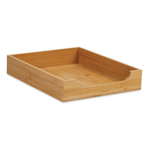 Desk Tray, 1 Section, Letter Size Files, 10.25 X 12.5 X 2.25, Brown