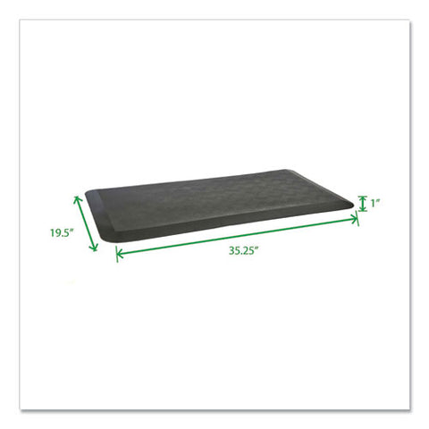 Anti-fatigue Mat, 35.25 X 19.5, Black