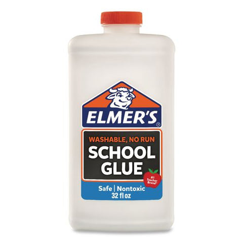 Washable School Glue, 32 Oz, Dries Clear
