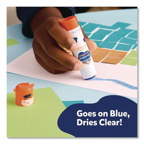 Bloostick Buddies Washable Removable Glue Sticks, 0.21 Oz, Dries Clear, 48/box