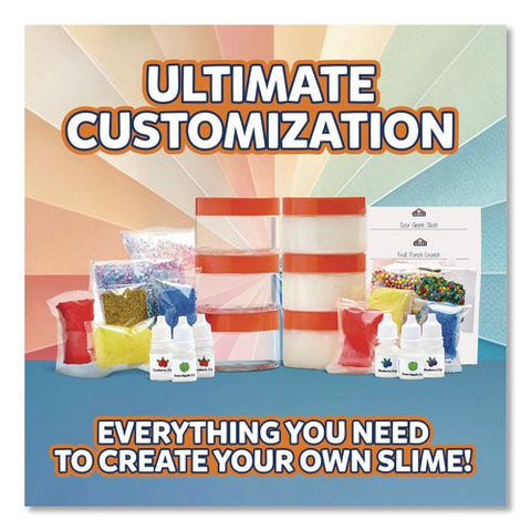 Color Wheel Slime Kit, Ages 6 And Up, 24 Pieces