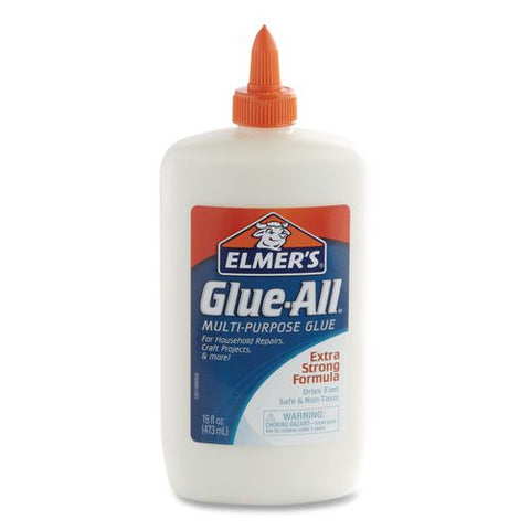 Glue-all White Glue, 16 Oz, Dries Clear