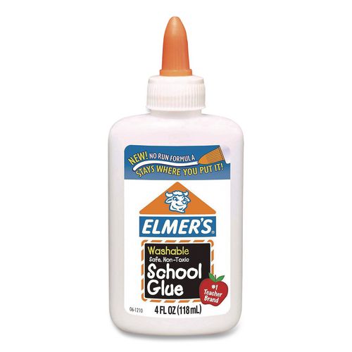 School Glue, 4 Oz, Dries Clear