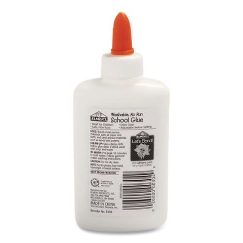 School Glue, 4 Oz, Dries Clear