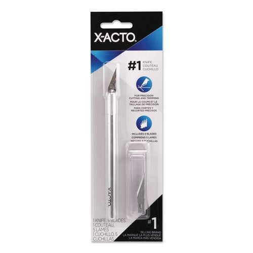 No. 1 Precision Knife, 1 Knife With 5 Blades/pack