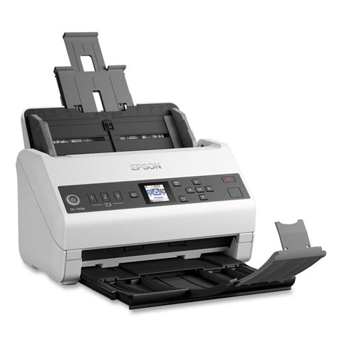 Ds-730n Network Color Document Scanner, 600 Dpi Optical Resolution, 100-sheet Duplex Auto Document Feeder