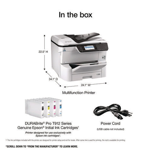 Workforce Pro Wf-c8190 Wireless Color Inkjet Printer