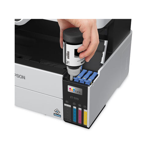 Ecotank Pro Et-5170 All-in-one Supertank Printer, Copy/fax/print/scan