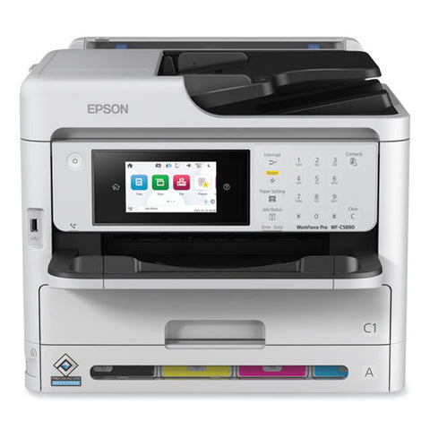 Workforce Pro Wf-c5890 Multifunction Printer, Copy/fax/print/scan