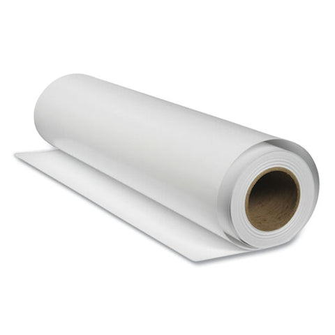 Professional Media Metallic Photo Paper, 10.5 Mil, 44" X 100 Ft, Gloss White