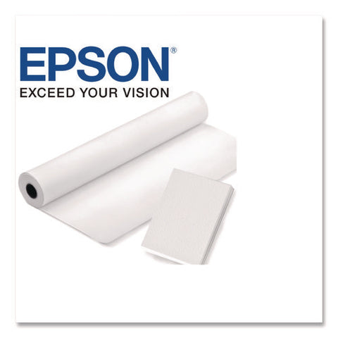 Epson Poster Paper Production, 9 Mil, 36" X 175 Ft, Satin, White