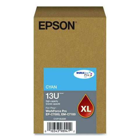 T13u220 (t13u) Durabrite Pro High-yield Ink, 4,600 Page-yield, Cyan