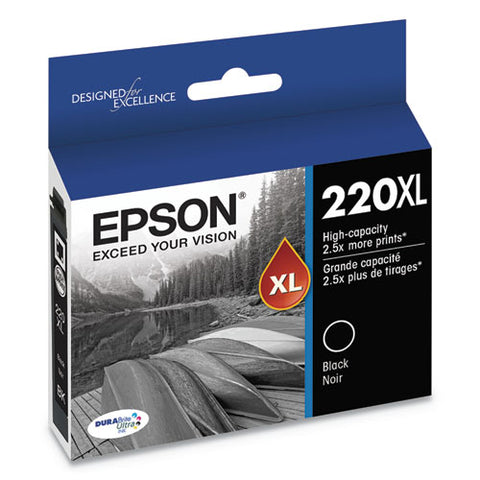 T220xl120-s (220xl) Durabrite Ultra High-yield Ink, 450 Page-yield, Black