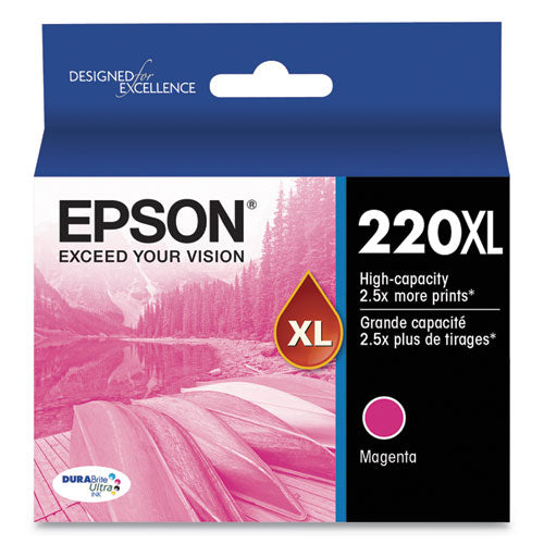 T220xl320-s (220xl) Durabrite Ultra High-yield Ink, 450 Page-yield, Magenta