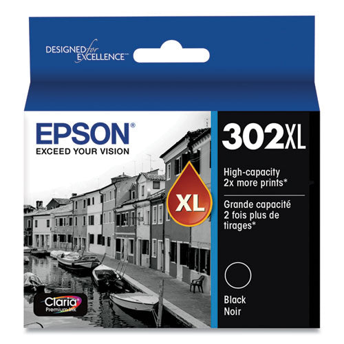 T302xl020-s (t302xl) Claria High-yield Ink, Black