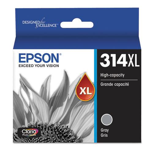 T314xl720-s (314xl) Claria High-yield Ink, 830 Page-yield, Gray