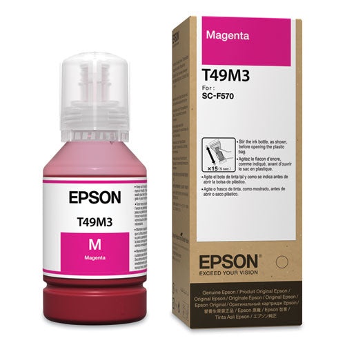 T49m320 (t49m) Ink Bottles, 140 Ml, Magenta