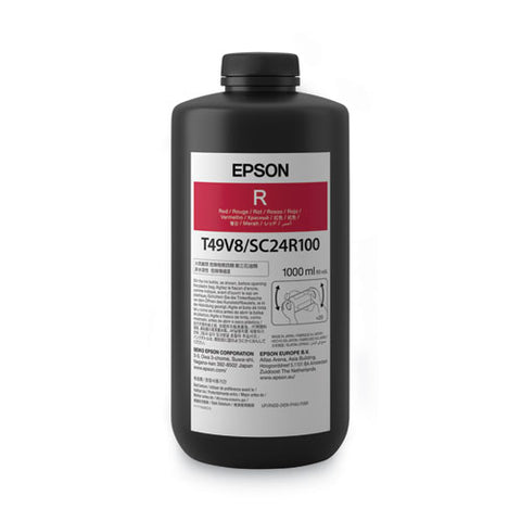 T49v810 (t49v) Ultrachrome Uv Ink, 1,000 Ml, Red